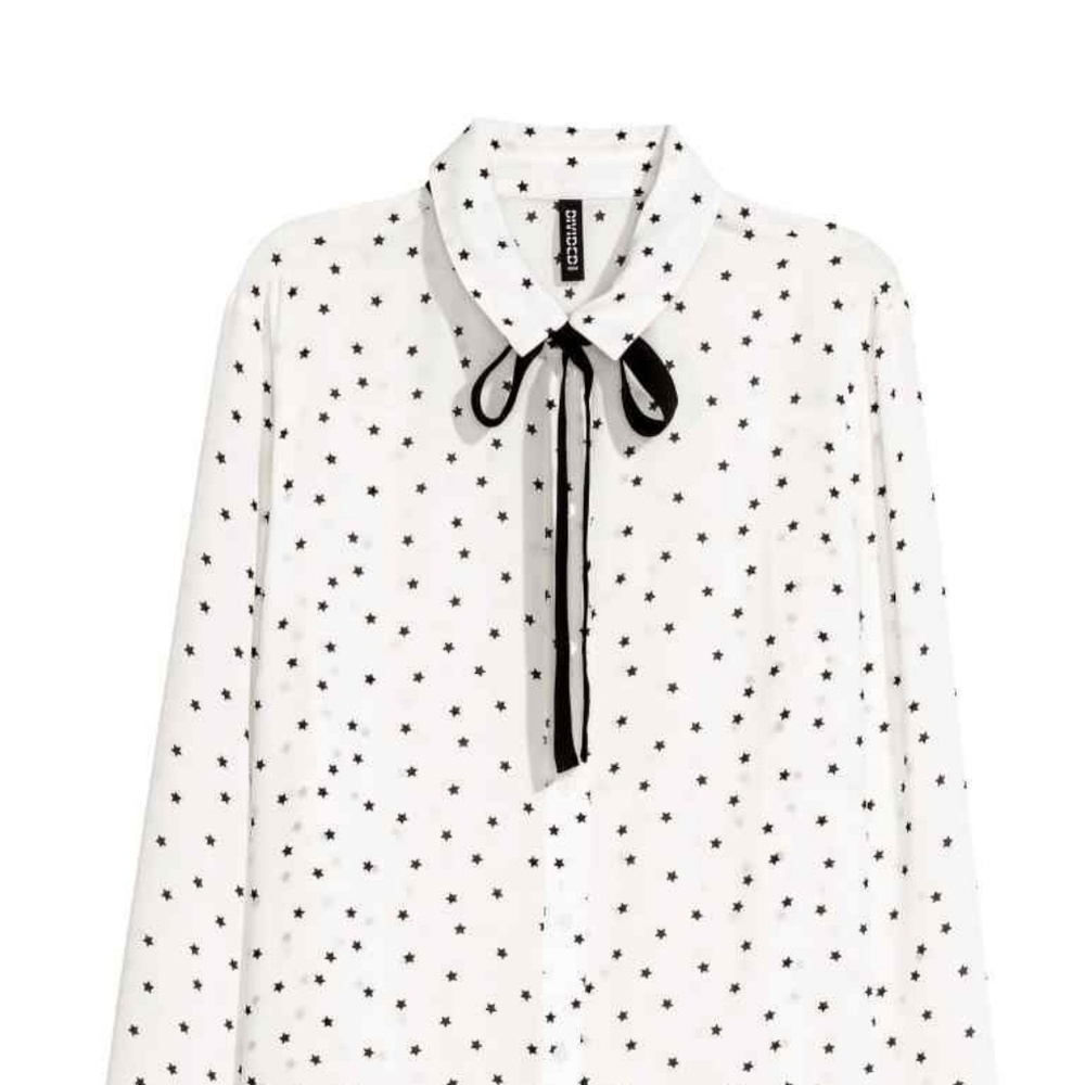 H&M long sleeved blouse